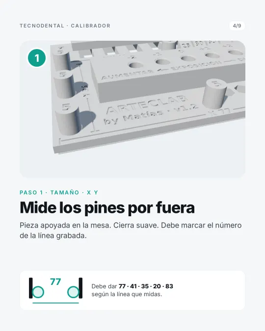 Paso 1: medir los pines por fuera; debe dar 77, 41, 35, 20 u 83.